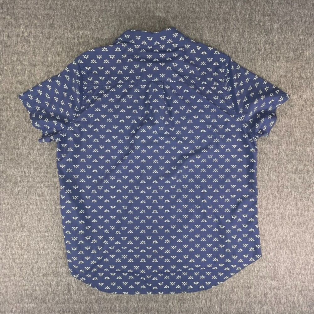 Eddie Bauer Women's XL UPF 50 Hiking Adventure Shirt Blue Outdoor Sun Protection - Picture 8 of 12